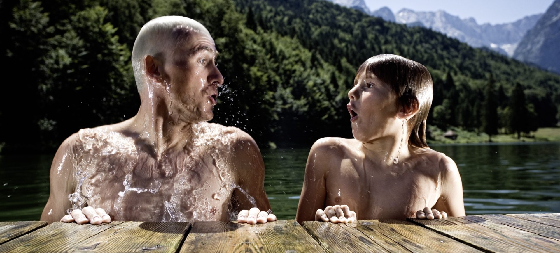 Badespaß im Sommer Familienurlaub Garmisch-Partenkirchen Copyright GaPa Tourismus GmbH
