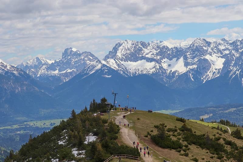 Wandern Wank Garmisch-Partenkirchen Staudacherhof